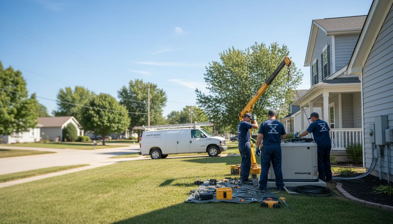 Generator Installation in Kellnersville, WI near me